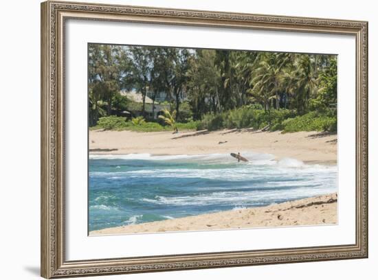 Sunset Beach, North Shore, Oahu, Hawaii-Michael DeFreitas-Framed Photographic Print