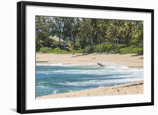 Sunset Beach, North Shore, Oahu, Hawaii-Michael DeFreitas-Framed Photographic Print