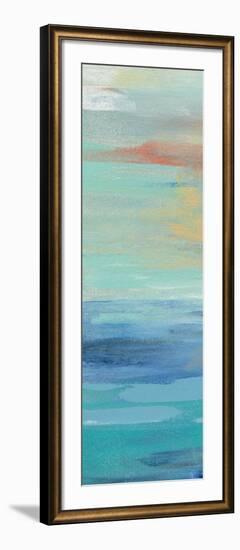 Sunset Beach Panel I-Silvia Vassileva-Framed Art Print