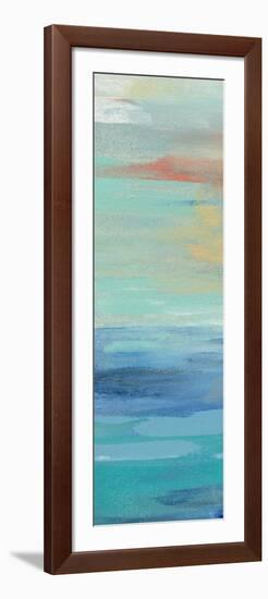 Sunset Beach Panel I-Silvia Vassileva-Framed Art Print