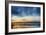 Sunset Beach Pier at Sunrise, North Carolina, USA-null-Framed Photographic Print