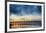 Sunset Beach Pier at Sunrise, North Carolina, USA-null-Framed Photographic Print