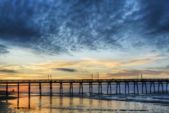 'Sunset Beach Pier at Sunrise, North Carolina, USA' Photographic Print | Art.com