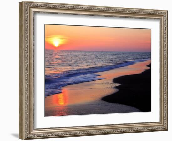 Sunset Beach-null-Framed Photographic Print