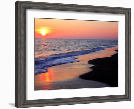 Sunset Beach-null-Framed Photographic Print