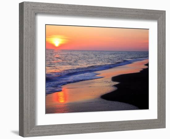 Sunset Beach-null-Framed Photographic Print