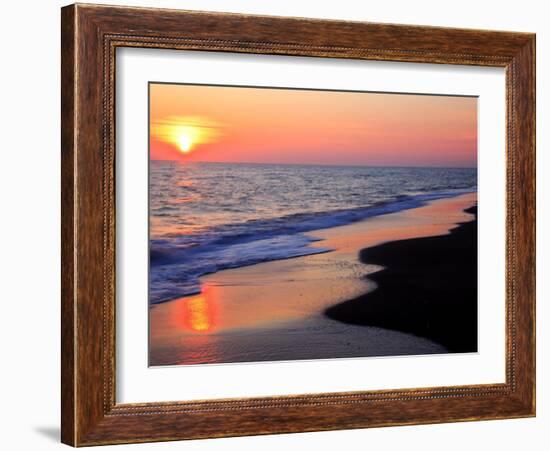 Sunset Beach-null-Framed Photographic Print