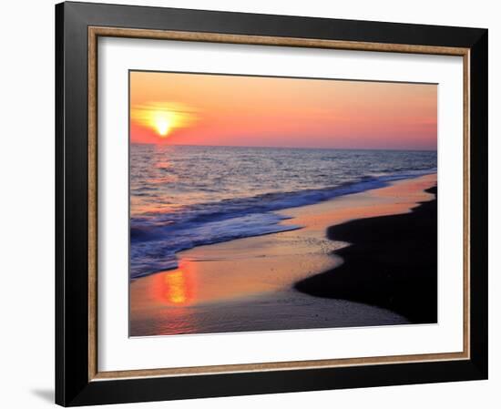 Sunset Beach-null-Framed Photographic Print