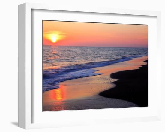 Sunset Beach-null-Framed Photographic Print