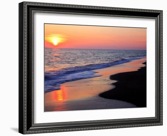 Sunset Beach-null-Framed Photographic Print