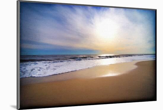 Sunset Beach-Suzanne Foschino-Mounted Photographic Print