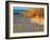 Sunset Beach-null-Framed Art Print