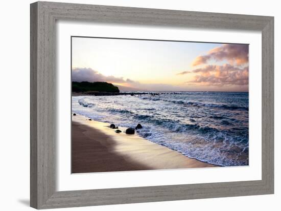 Sunset Beach-Bruce Nawrocke-Framed Art Print