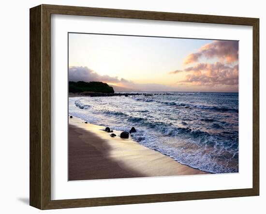 Sunset Beach-Bruce Nawrocke-Framed Art Print