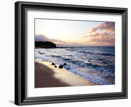 Sunset Beach-Bruce Nawrocke-Framed Art Print