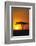 Sunset behind a Tree-DLILLC-Framed Photographic Print