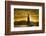 Sunset behind Stadshuset Bell Tower in Stockholm-Jon Hicks-Framed Photographic Print