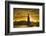 Sunset behind Stadshuset Bell Tower in Stockholm-Jon Hicks-Framed Photographic Print