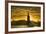 Sunset behind Stadshuset Bell Tower in Stockholm-Jon Hicks-Framed Photographic Print