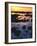 Sunset, Big Island of Hawaii, Kona Coast, Hawaii, USA-Charles Gurche-Framed Photographic Print