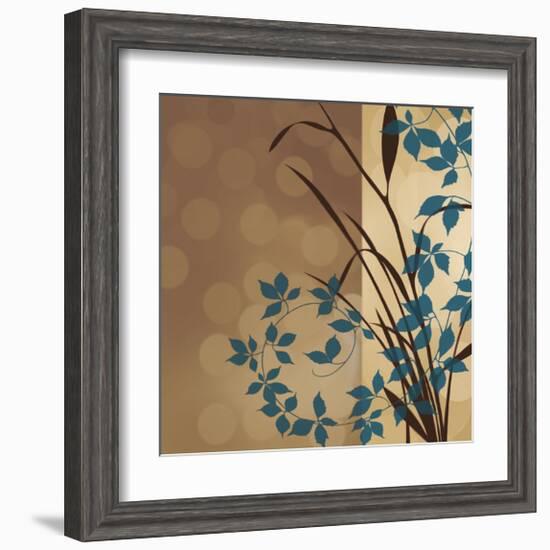 Sunset Blueprint II-Edward Aparicio-Framed Giclee Print