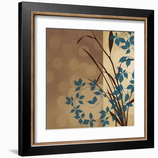 Sunset Blueprint II-Edward Aparicio-Framed Giclee Print