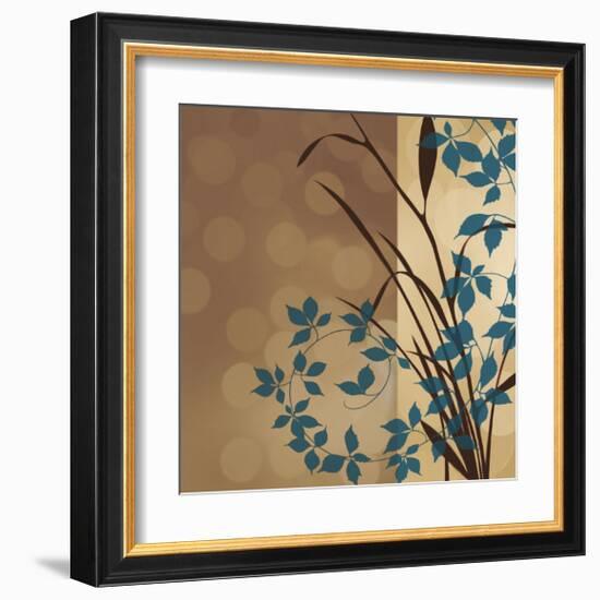 Sunset Blueprint II-Edward Aparicio-Framed Giclee Print