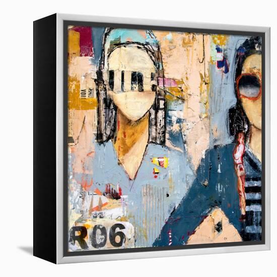 Sunset Blvd.-Erin Ashley-Framed Stretched Canvas