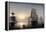 Sunset, Boston Harbor-Fitz Hugh Lane-Framed Premier Image Canvas