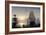 Sunset, Boston Harbor-Fitz Hugh Lane-Framed Giclee Print