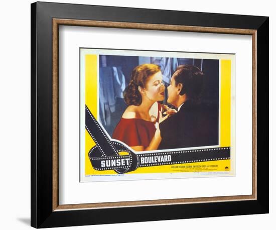 Sunset Boulevard, 1950-null-Framed Premium Giclee Print