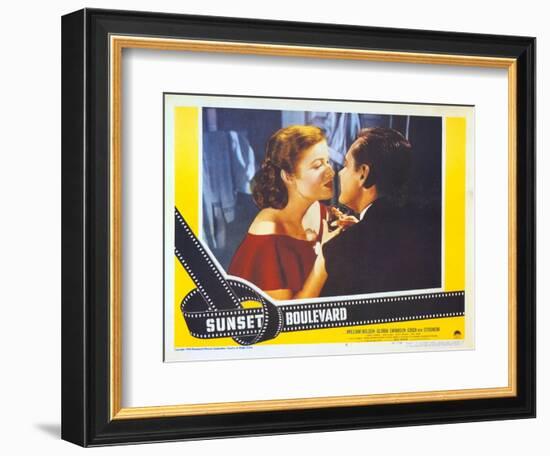 Sunset Boulevard, 1950-null-Framed Premium Giclee Print