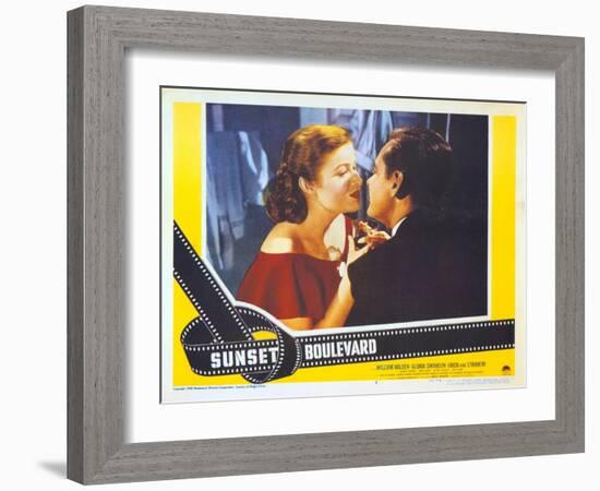 Sunset Boulevard, 1950-null-Framed Art Print