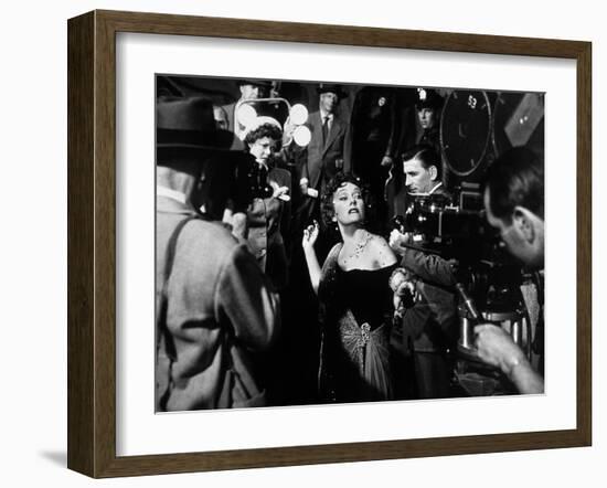 Sunset Boulevard, Billy Wilder, Gloria Swanson, 1950-null-Framed Photo