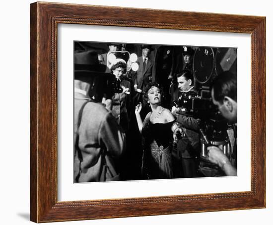 Sunset Boulevard, Billy Wilder, Gloria Swanson, 1950-null-Framed Photo