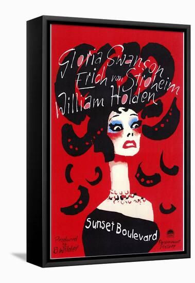 Sunset Boulevard-null-Framed Stretched Canvas