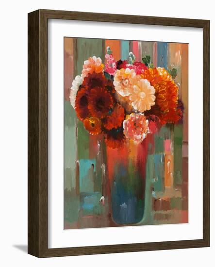 Sunset Bouquet-Hooshang Khorasani-Framed Art Print