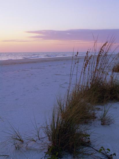 'Sunset, Bradenton Beach, Anna Maria Island, Gulf Coast, Florida, USA ...