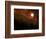 Sunset Breaks Through Smoke of the Hayman Wildfire-null-Framed Photographic Print