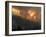 Sunset Breaks Through Smoke of the Hayman Wildfire-null-Framed Photographic Print