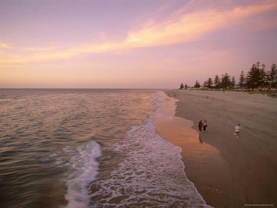 Sunset Brighton Beach Adelaide South Australia Australia Photographic Print Neale Clarke Art Com