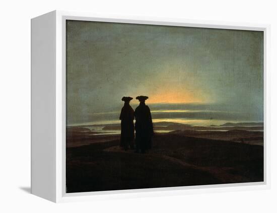 Sunset (Brother), Between 1830 and 1835-Caspar David Friedrich-Framed Premier Image Canvas
