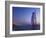 Sunset, Burj Al Arab Hotel, Dubai, United Arab Emirates, Middle East-Amanda Hall-Framed Photographic Print