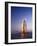 Sunset, Burj Al Arab Hotel, Dubai, United Arab Emirates, Middle East-Amanda Hall-Framed Photographic Print