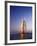 Sunset, Burj Al Arab Hotel, Dubai, United Arab Emirates, Middle East-Amanda Hall-Framed Photographic Print