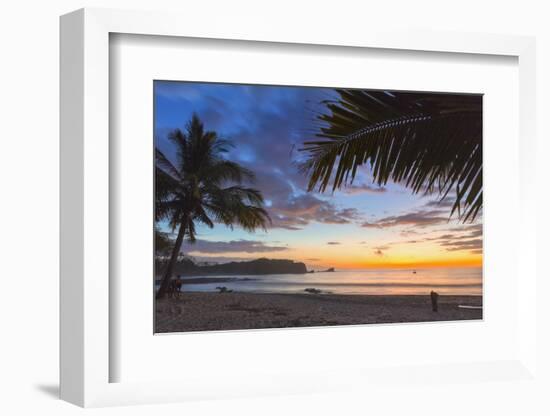 Sunset by the Southern Headland of Beautiful Playa Pelada Beach-Rob Francis-Framed Photographic Print