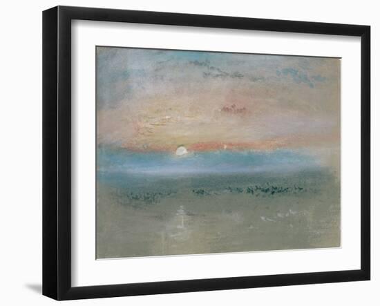 Sunset, C.1830-JMW Turner-Framed Giclee Print