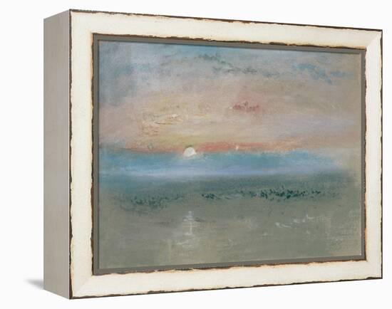 Sunset, C.1830-JMW Turner-Framed Premier Image Canvas