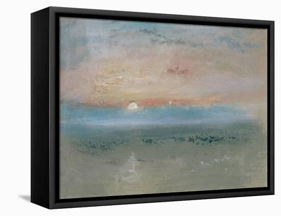 Sunset, C.1830-JMW Turner-Framed Premier Image Canvas
