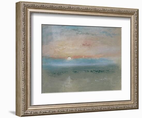 Sunset, C.1830-JMW Turner-Framed Giclee Print